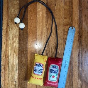 Ketchup and Mustard poi set - flow toys